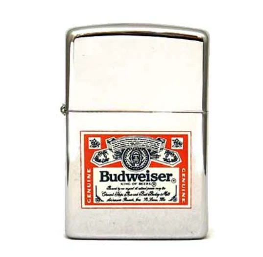 ZIPPO Genuine Budweiser-995 Produced in September 2002