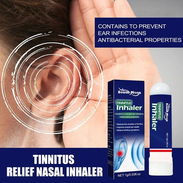 Inhaladores nasales instantáneos para alivio del tinnitus, alivio de zumbidos en los oídos, alivio de la congestión