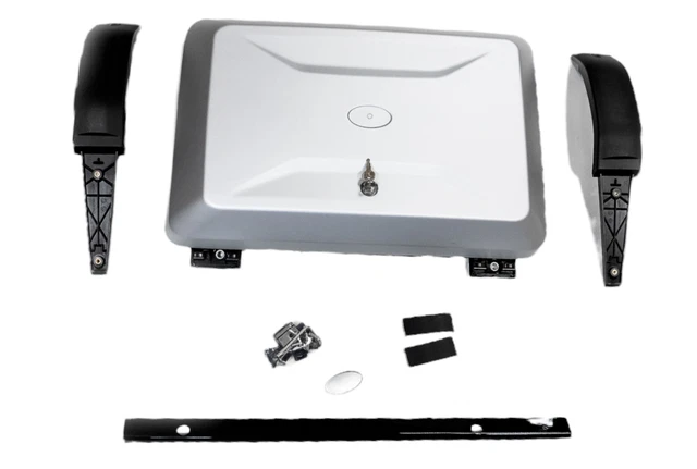 Scatola laterale per scatola portaoggetti Land Rover Defender OE Style 90 110 argento L663 2020+