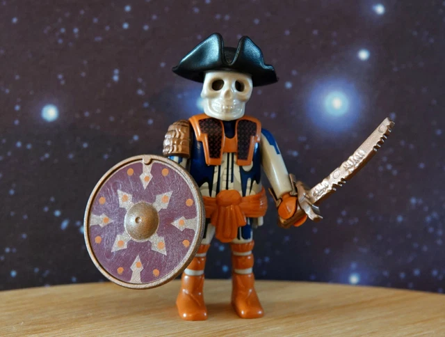 Pirate Fantôme Playmobil – Squelette Rocher, Personnage Monstre Halloween