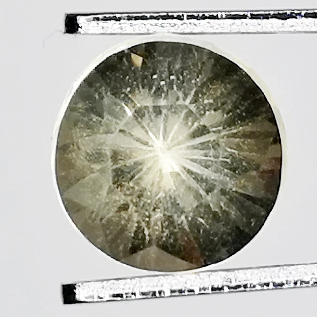 Citrine naturelle du Brésil - VVS - Ronde 1.65 Carat
