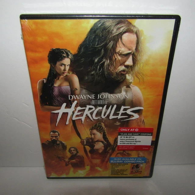 HERCULES DVD BRAND New & Sealed Widescreen Dwayne Johnson PG13 2014