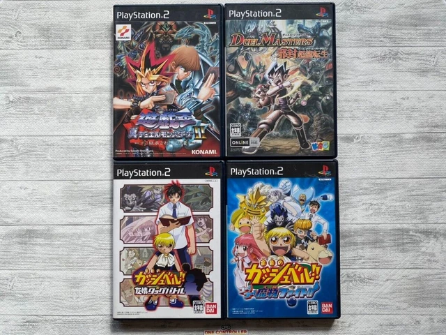 SONY PS2 Yu-Gi-Oh Shin Duel Monsters 2 & Duel Masters & Konjiki no Gash Bell set