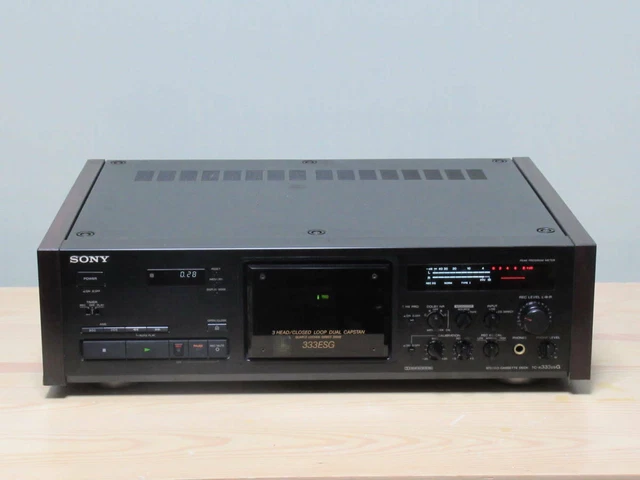 Double Platine Cassette Sony TC-W233 D'Occasion Fonctionnelle