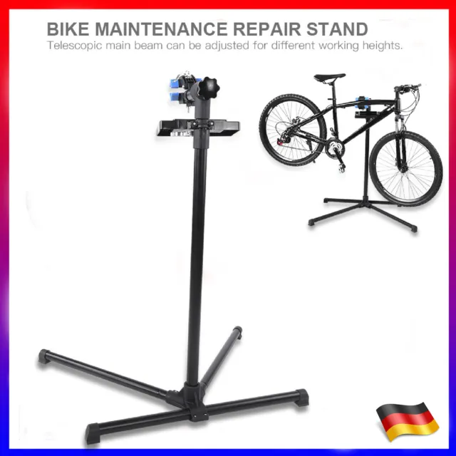 Fahrrad verstellbar Reparatur Heim Mechaniker Wartung Arbeitsständer Gestell DE