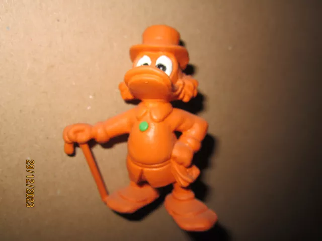 Walt Disney Dagobert Duck Bully Bullyland Figur unbemalt, orange