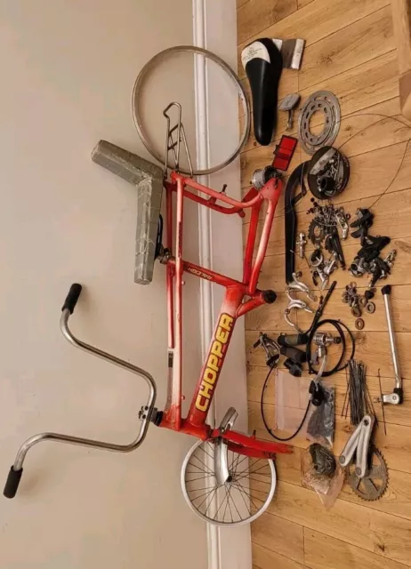 RALEIGH CHOPPER MK3 Red Frame Parts 49.95 PicClick UK
