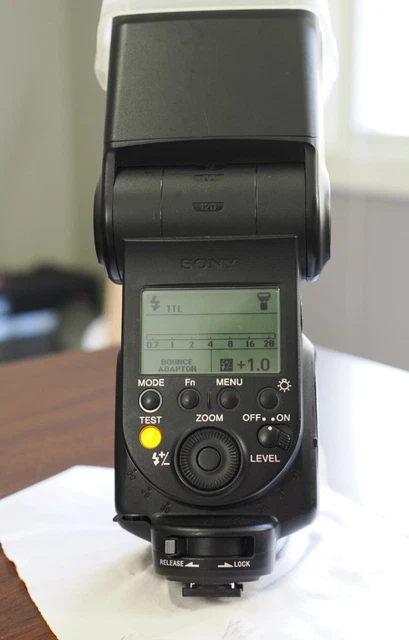 SONY HVL-F60M Adjustable Shoe Mount Flash for A7 / A9 / A1 series