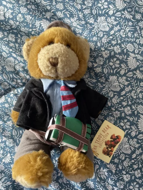 The Teddy Bear Collection - Sam the Schoolboy - Collectable Plush Toy with Tag