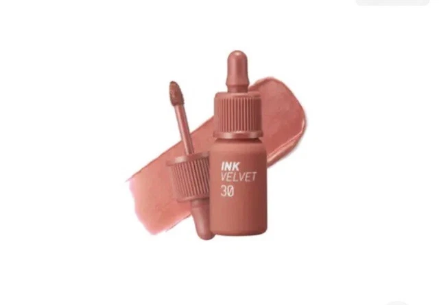 Humectante de tinta terciopelo tinte labial Peripera 30 clásico desnudo tamaño completo envío gratuito