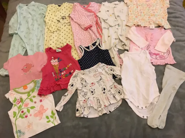 baby girl clothes 6-12 months Bundle