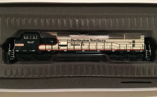 HO Athearn Genesis BNSF Burlington Northern BN Executive SD70mac Locomotive 9647