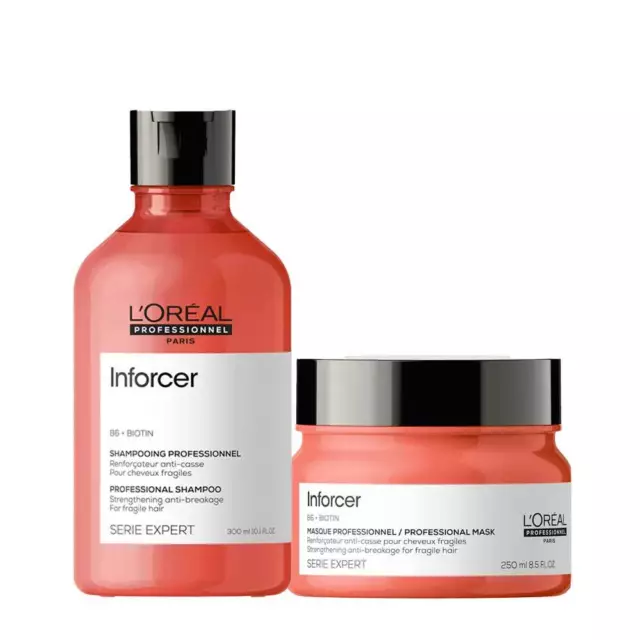 L'Oréal Professionnel Paris Serie Expert Inforcer Shampoo 300ml Mask 250ml