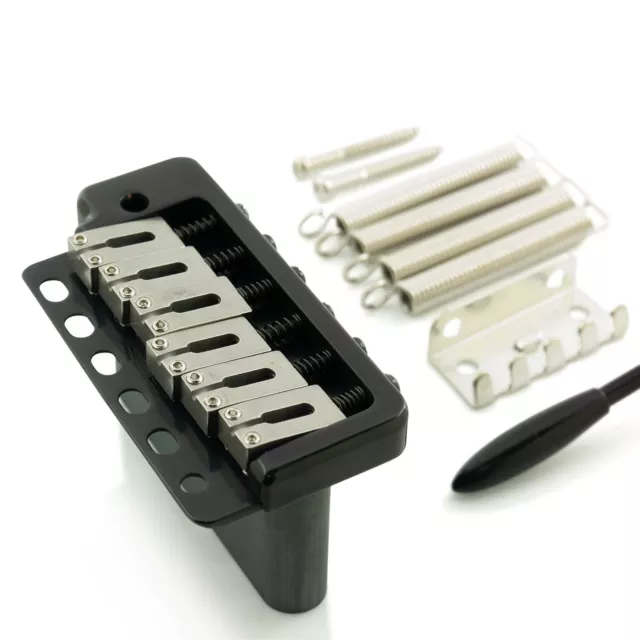 Wilkinson WVP6 Stratocaster Compatible Tremolo Bridge - Steel Block - Back