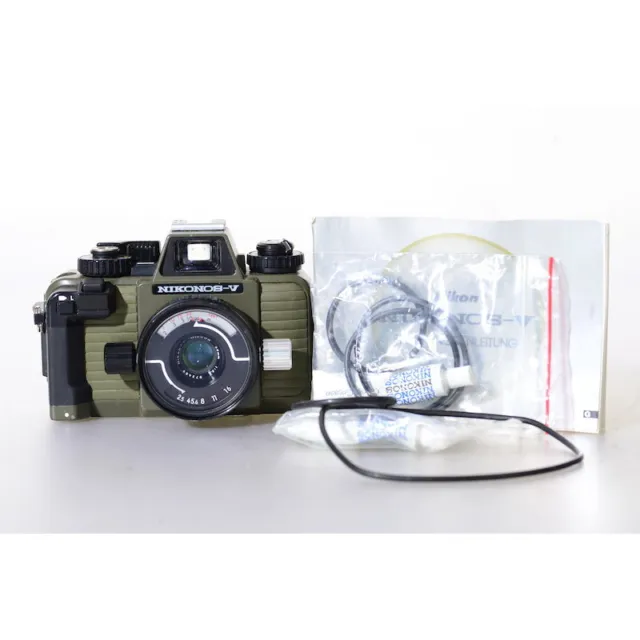 Nikon Nikonos V Unterwasser Kleinbildkamera mit 2,5/35mm Objektiv - UW Kamera