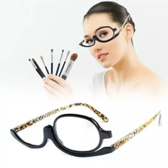 Glasses Rotating Makeup Reading Glasses Magnifying Glasses Folding Eyeglasses