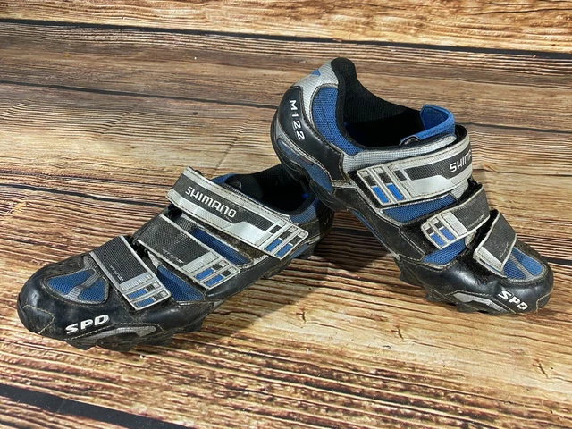 SHIMANO M122 Cycling MTB Shoes Mountain Biking Boots Size EU 45 with SPD Cleats