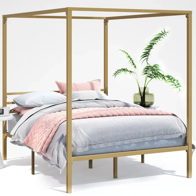 TOULOUSE METAL CANOPY Bed Frame £311.64 - PicClick UK