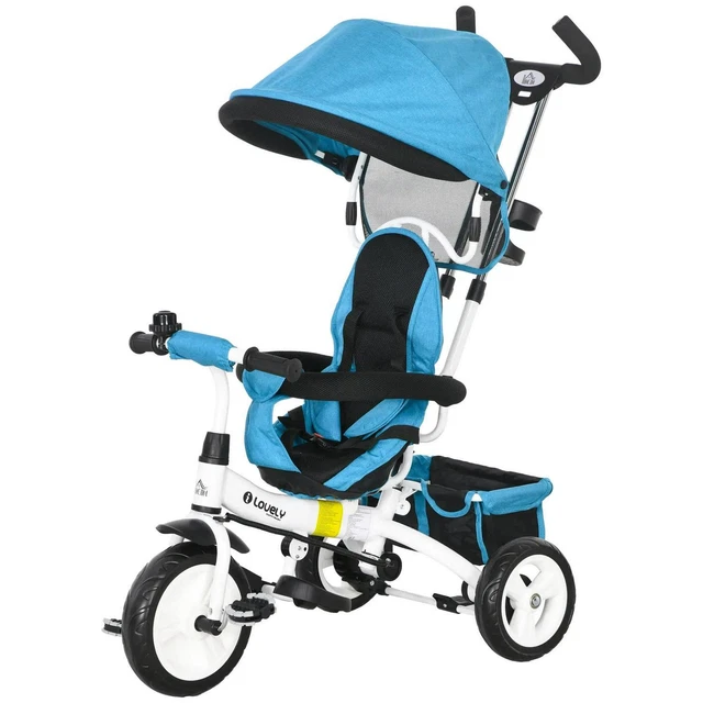 Navi-Go Kids Tricycle | Push Trike for Toddlers with Handle