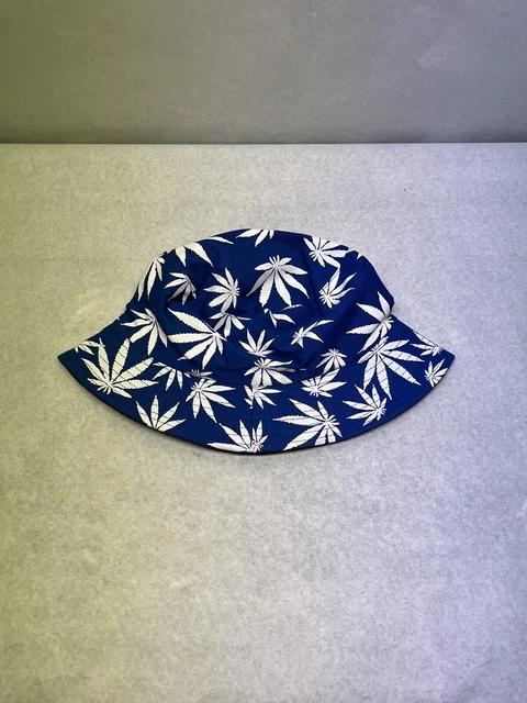Reversible Bucket-Hat Marijuana-Cannabis Weed Foldable Fisherman Hat Packable