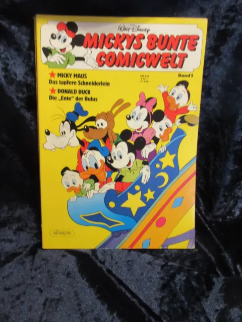 Mickys bunte Comicwelt Band 1 Ehapa Verlag 1985