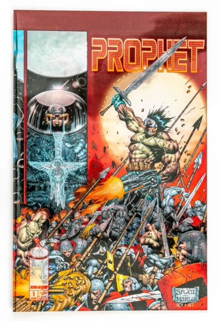 Prophet #1 (1995 Image Vol. 2) Stephen Platt Wraparound Chromium Cover! NM