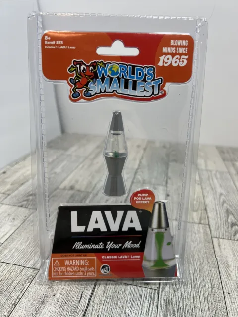 New World's Smallest Lava Lamp