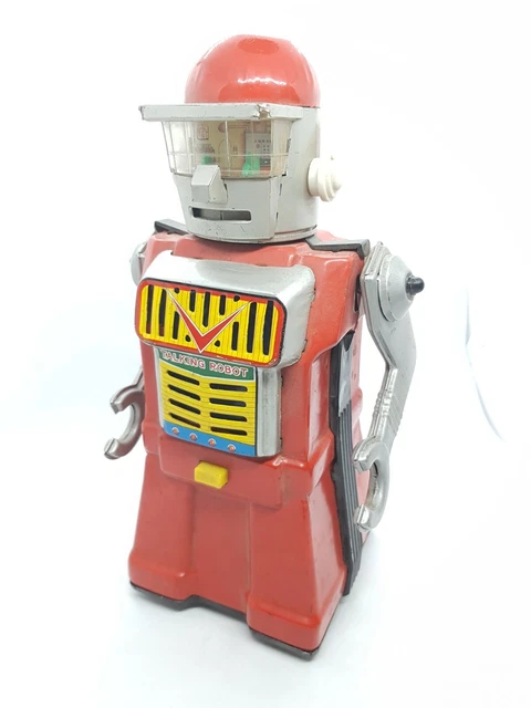Jouet Mécanique Tin Toys - Robot T8 Terminator Qui Marche - Japon, Boîte D'origine (neuf)