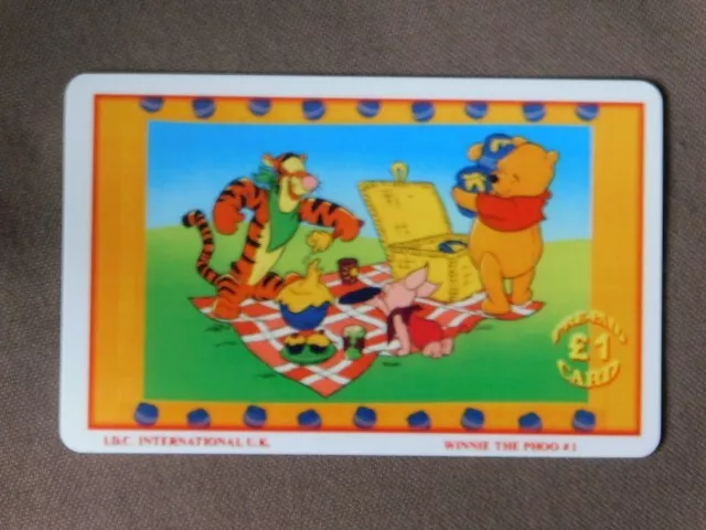 Prepaid kaart UK - Winnie the Pooh