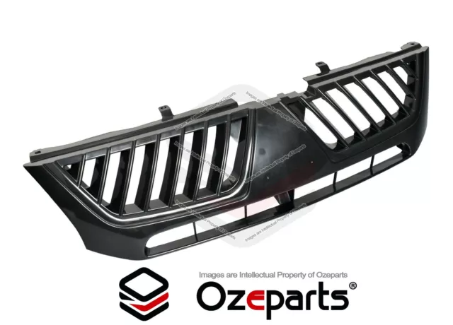 Main Radiator Grille Front Grill Black For Mitsubishi Triton MK Ser 3 Ute 04~06