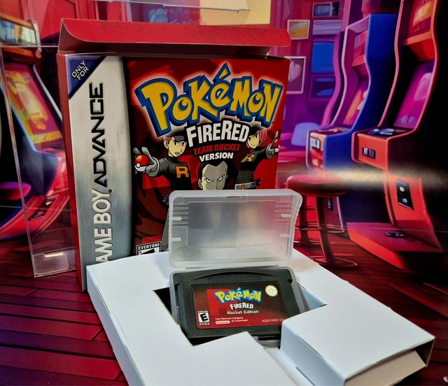 POKEMON FIRERED TEAM Rocket Edition Game Boy Advance EUR 35,00