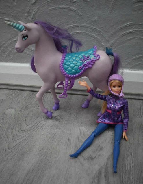 Barbie princess doll sale and regal unicorn