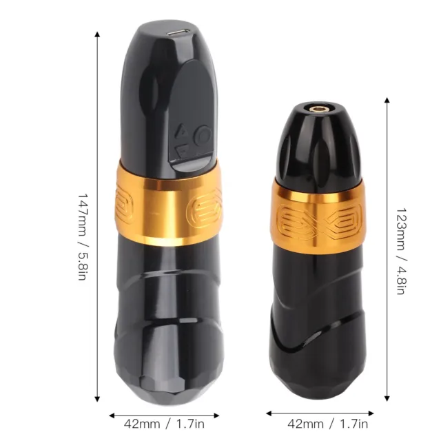 Wormhole Tattoo Gun Complete Kit Tattoo Machine Pen Power Supply