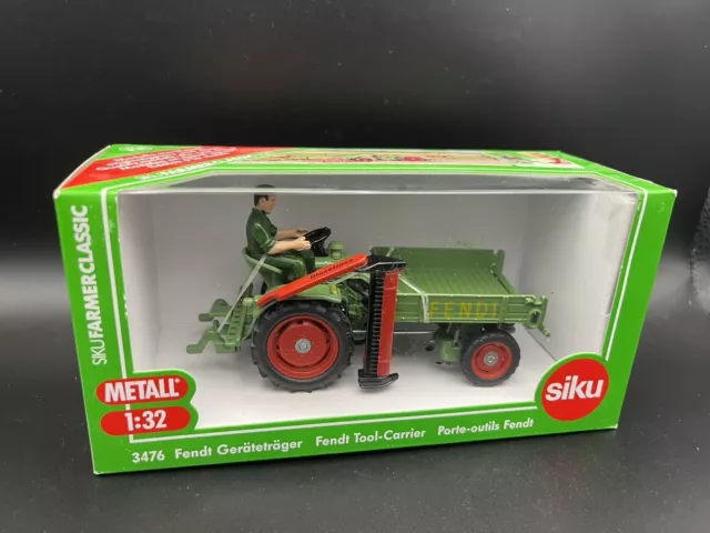 1:32 Siku 3476 Fendt Geräteträger OVP