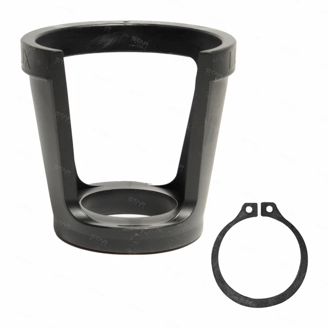 Heavy Duty Luxfer Plastic 10lb CO2 Cylinder Tank Handle 2-3/8" + Snap Ring Set