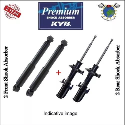 Kit Amortisseurs avant + arrière Kyb Premium pour OPEL KADETT C ASCONA B MANTA