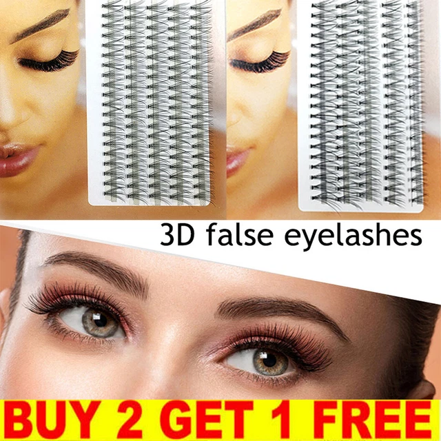- 100 grappoli prolunga trucco ciglia volume naturale solo D