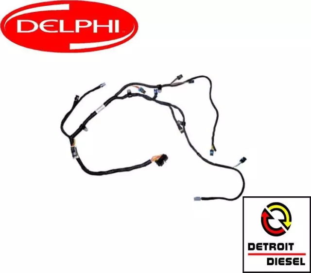 OEM Delphi Detroit Diesel Engine Wire Harness Series 60 Trucks 23524280