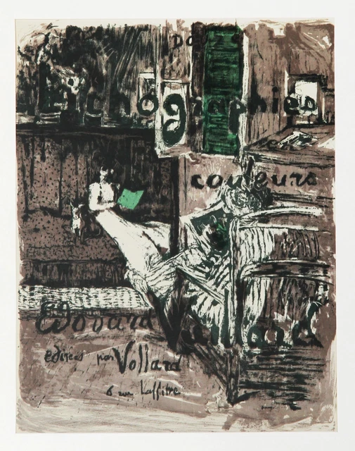 Lithographie Originale Zadkine – Le Merveilleux Radeau – Sur Vélin – 1966 – Numérotée
