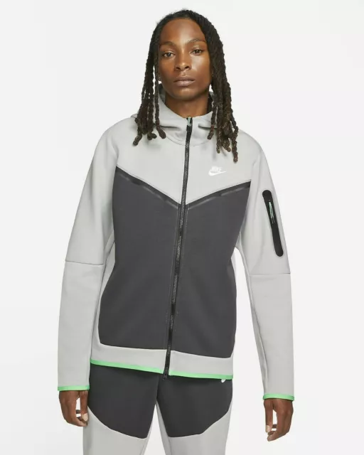 Nike Tech Fleece Men's Full Zip Hoodie Black, Grey, Navy, Red CU4489 