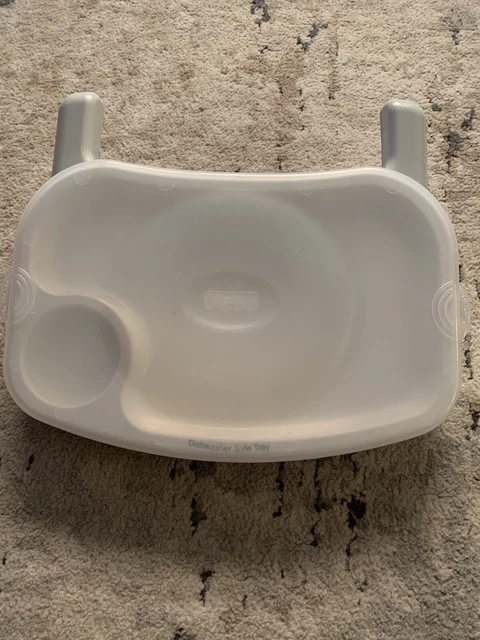 Fisher-Price Baby Booster Seat Adjustable Tray Replacement Part White Original