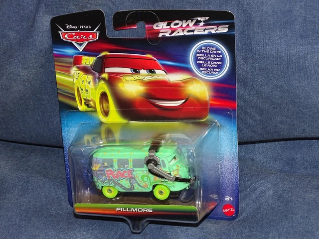 RARE VOITURE DISNEY Pixar Cars 3 Fillmore Nouvelle Serie Glow Racers ...