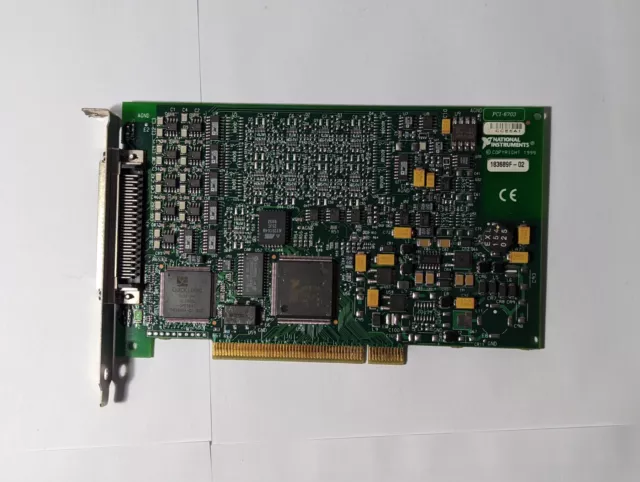 National Instruments PCI-6703 NI DAQ Card, Analog Output, 16 bit