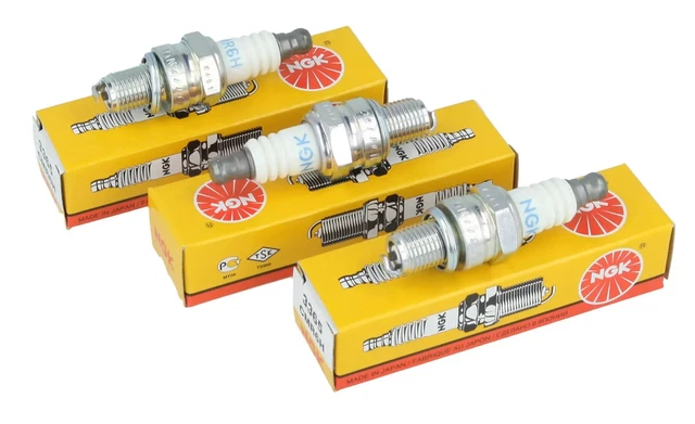 NGK Spark Plugs CMR6H x 3 Fits STIHL BG56, BG66, BG86
