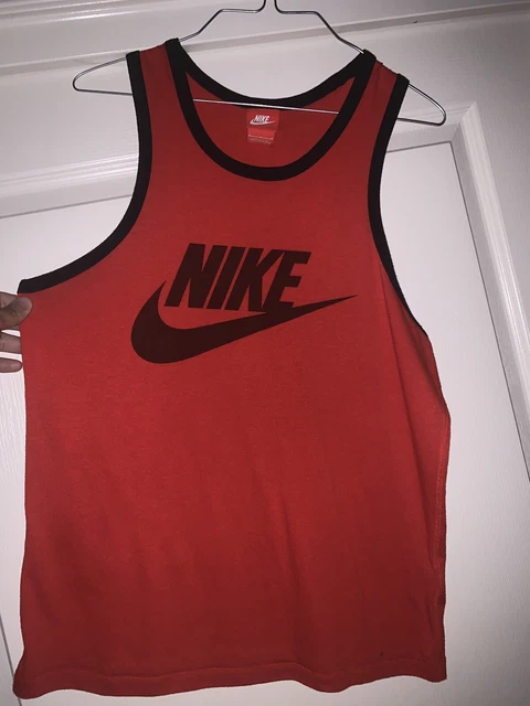 Nike ace on sale logo tank red