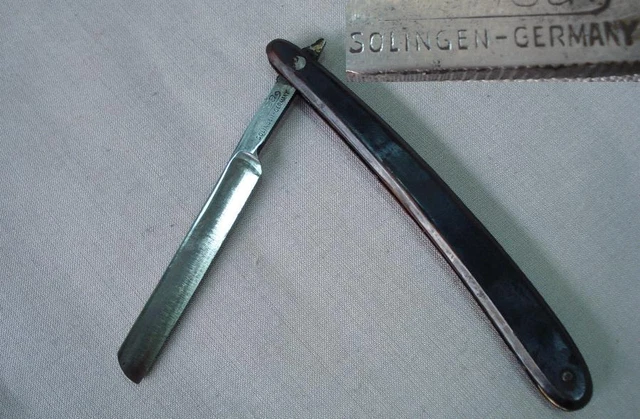 1920S STRAIGHT SHAVING RAZOR BONSA SOLINGEN £24.41 - PicClick UK