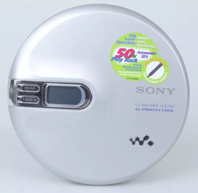 SONY D-EJ765 WALKMAN Lecteur portable Baladeur CD Player (Réf#T044) EUR  39,99 - PicClick FR