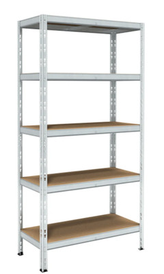 Ferramenta Celentano SCAFFALE Rinforzato 5 Ripiani Piani Acciaio Metallo 40 X 80 X 200 cm 