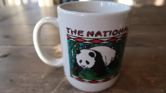 Vintage The National Zoo Washington DC Panda Coffee Mug