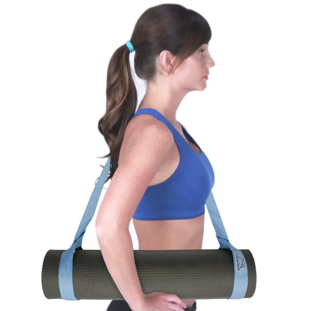 Yoga Mat Carry Strap adjustable shoulder yoga mat sling Pilates Exercise Fitness